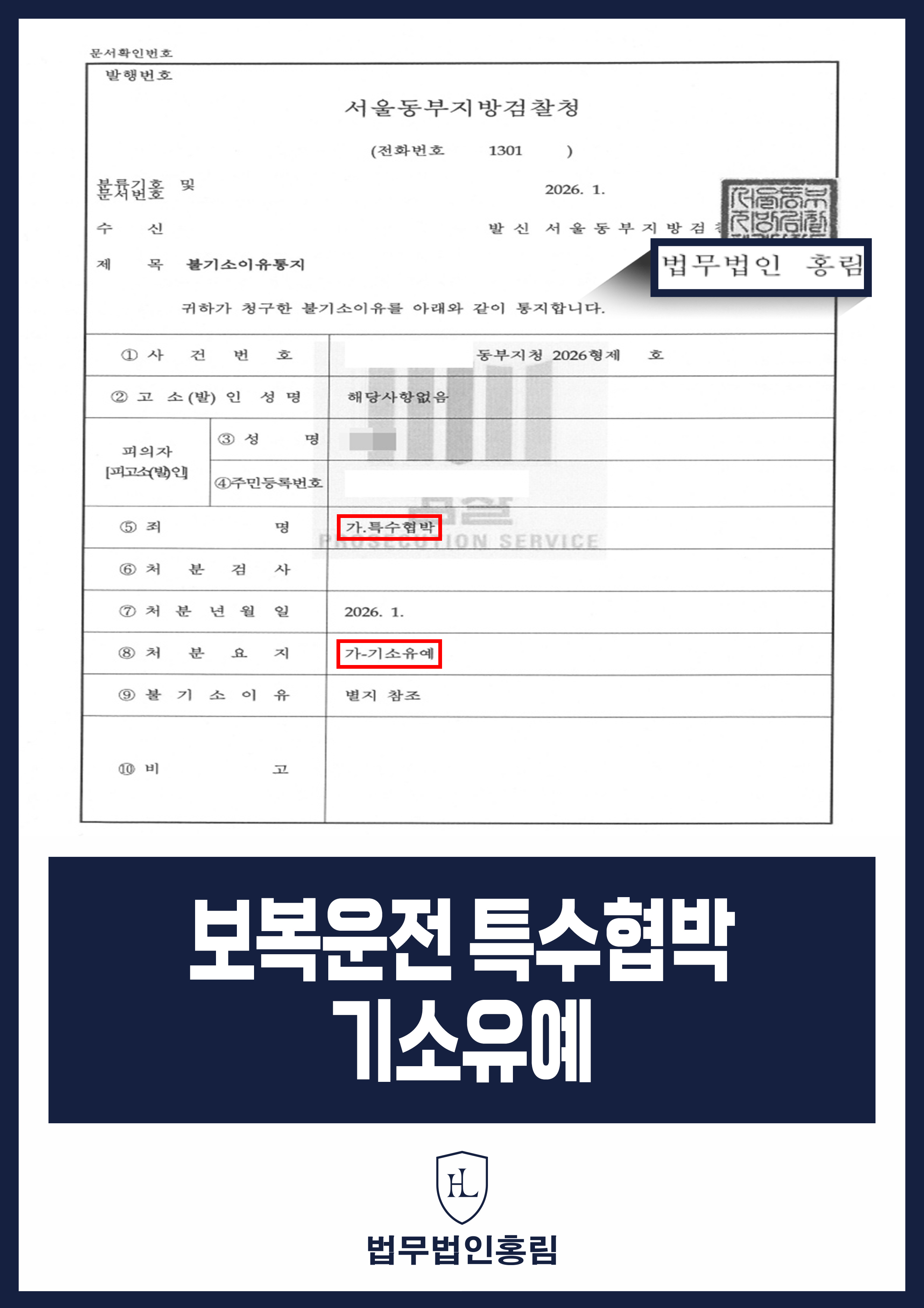보복운전 특수협박 기소유예 - 급제동, 끼어들기, 위험한 물건 들고 피해자 위협했지만 기소유예 원문 자료